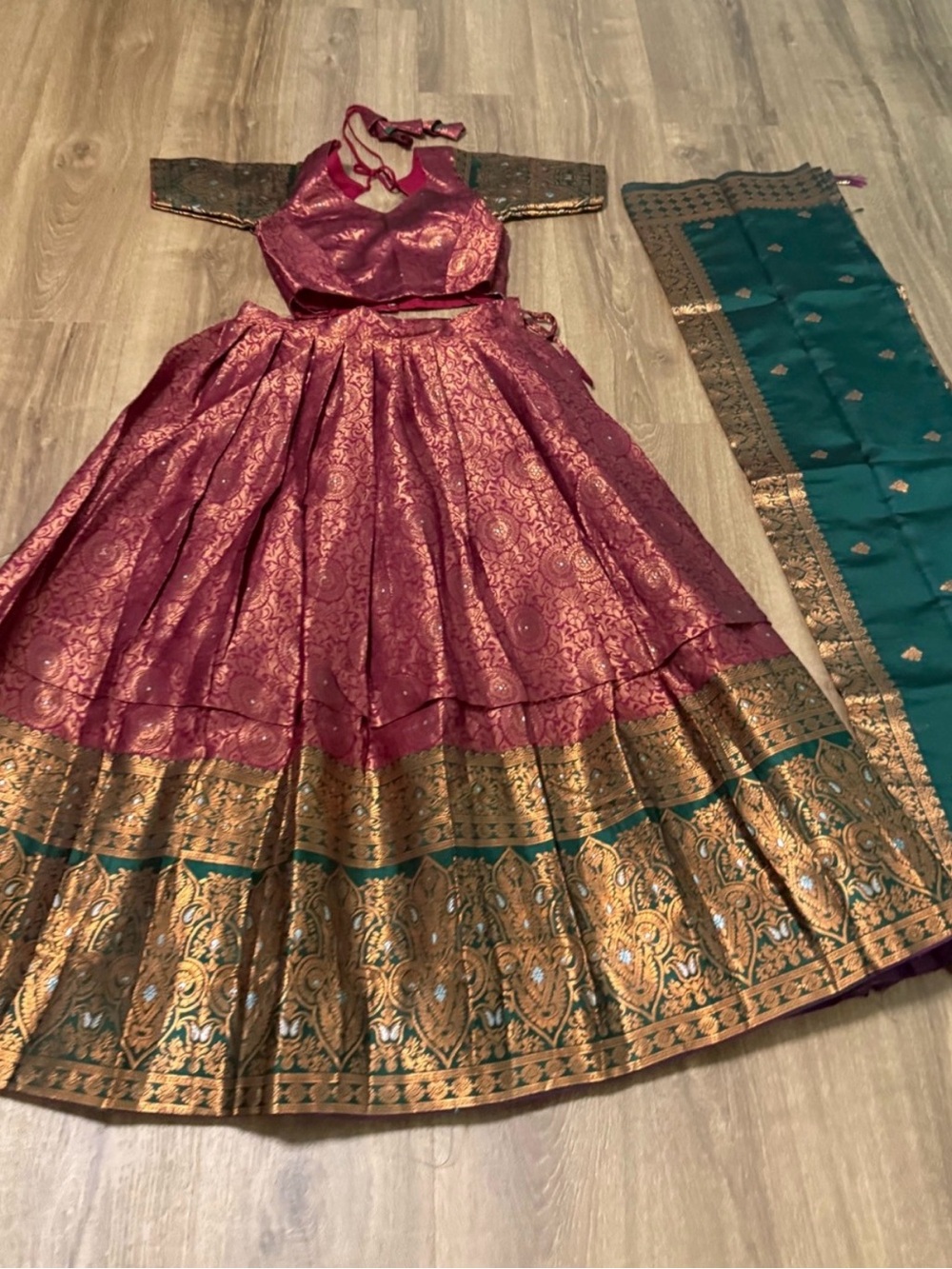 Beautiful Indian lehenga/half saree